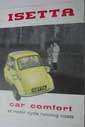 Isetta 8 page folding brochure from c1959